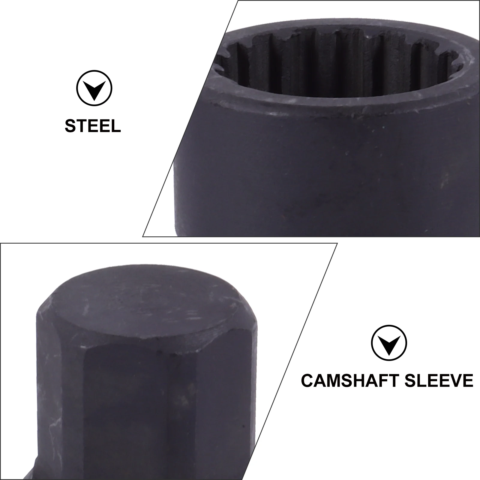Steel Socket Tool Car Camshaft Removal Sleeve Supplies Auto Repair Tough Wear Proof Home Decor 
Steel Socket Tool Car Camshaft Removal Sleeve Supplies Auto Repair Tough Wear Proof Home Decor