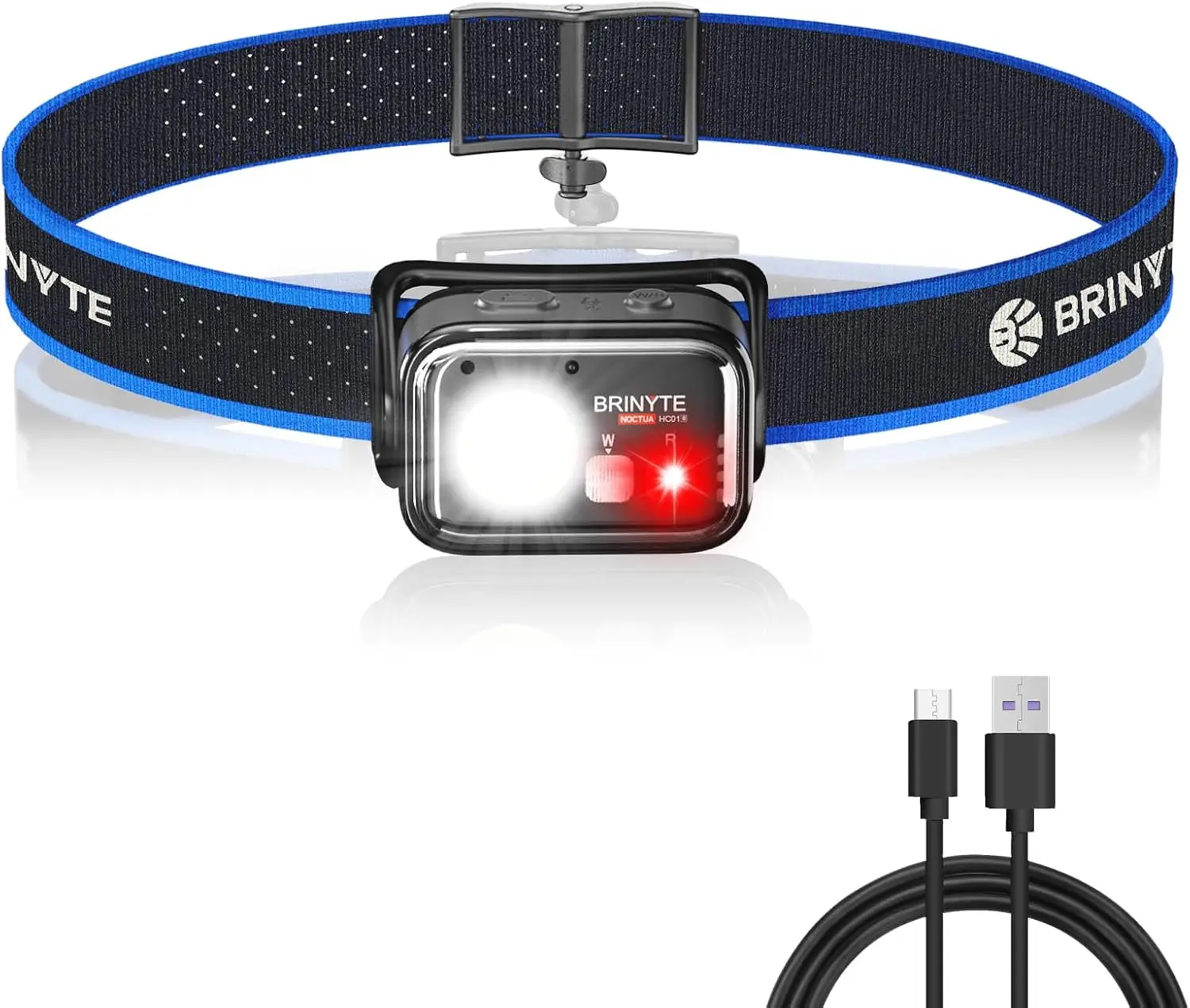 HC01 1000 люмен перезаряжаемый налобный фонарь USB-C со светодиодом красного света, легкий для кемпинга и охоты
HC01 1000 люмен перезаряжаемый налобный фонарь USB-C со светодиодом красного света, легкий для кемпинга и охоты