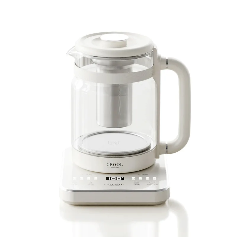 Чайник для здоровья, бытовой чайник, электрический чайник, стеклянный чайник с постоянной температурой, чайник для ароматизированного чая
Чайник для здоровья, бытовой чайник, электрический чайник, стеклянный чайник с постоянной температурой, чайник для ароматизированного чая