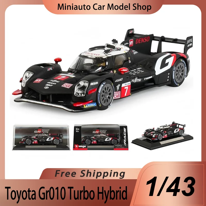 New In Stock Burago 1:43 Toyota Gr010 Turbo Hybrid Team Gazoo Racing #7 24h Le Mans 2024 Kamui Kobayashi Alloy Car Model Toys
New In Stock Burago 1:43 Toyota Gr010 Turbo Hybrid Team Gazoo Racing #7 24h Le Mans 2024 Kamui Kobayashi Alloy Car Model Toys