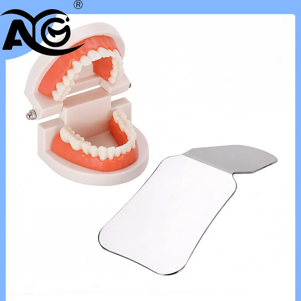 AG 1 PCS Dental Stainless Steel Photography Mirrors Autoclavable Intra-Oral Orthodontic Double-sided Reflecto Dental Mirrors
AG 1 PCS Dental Stainless Steel Photography Mirrors Autoclavable Intra-Oral Orthodontic Double-sided Reflecto Dental Mirrors