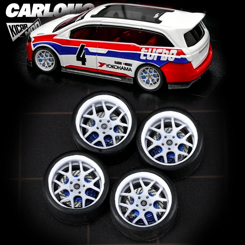 Carlomo 1/64 Alloy Model Car Wheel Series S-6 Bearings Ultra Smooth Rolling 9.5mm with Tires for Tomica Modified (4pcs 1set)
Carlomo 1/64 Alloy Model Car Wheel Series S-6 Bearings Ultra Smooth Rolling 9.5mm with Tires for Tomica Modified (4pcs 1set)
