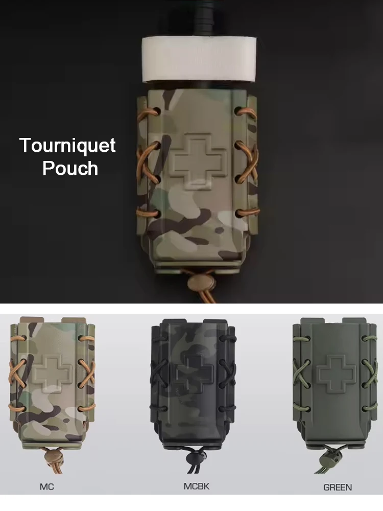 All Terrain Tourniquet Pouch Molle Insert Back Fit for Molle Equipment and Belt Hunting Accessories
All Terrain Tourniquet Pouch Molle Insert Back Fit for Molle Equipment and Belt Hunting Accessories
