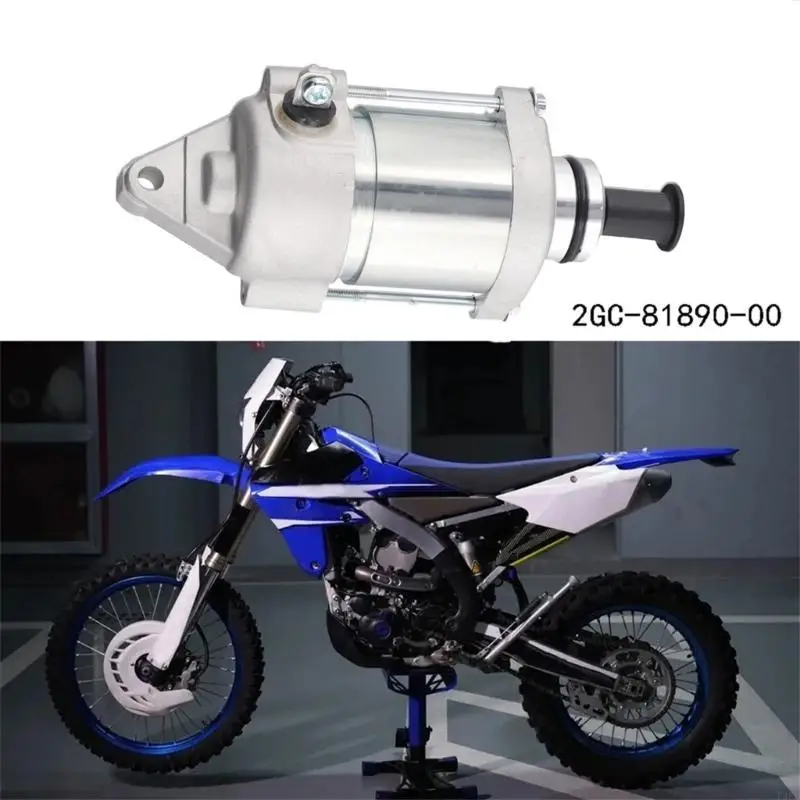 Efficient Energy Metal Starter Motor 12V 2GC-81890-00-00 2GC-81890-01-00 for WR450 WR450F YZ450 YZ450FX Low Noise Design
Efficient Energy Metal Starter Motor 12V 2GC-81890-00-00 2GC-81890-01-00 for WR450 WR450F YZ450 YZ450FX Low Noise Design