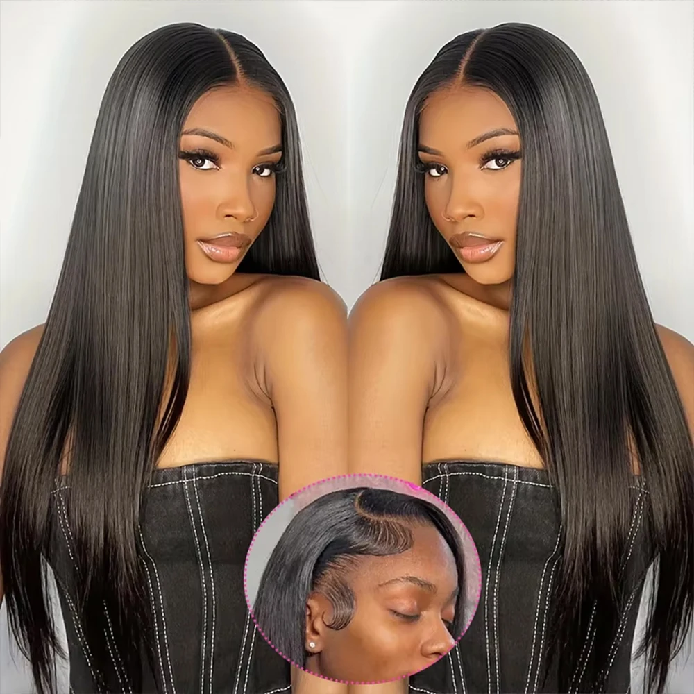 13x5 Lace Closure Baby Hair, 250% Density Straight Hair, Realistic Hairline Wig Highdensity Hairpiece Natural Look for Women
13x5 Lace Closure Baby Hair, 250% Density Straight Hair, Realistic Hairline Wig Highdensity Hairpiece Natural Look for Women