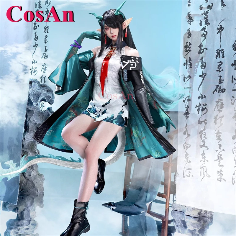 CosAn аниме игра Arknights Dusk костюмы для косплея великолепная милая боевая форма женская одежда для вечеринки на Хэллоуин для ролевых игр S-L новая
CosAn аниме игра Arknights Dusk костюмы для косплея великолепная милая боевая форма женская одежда для вечеринки на Хэллоуин для ролевых игр S-L новая