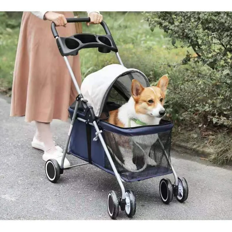 Onehand-Foldable Dog Stroller for Medium/Small Pets Travel Carriage Foldable Compact Portable Jogger Up To 30 Lbs Pet Carrier
Onehand-Foldable Dog Stroller for Medium/Small Pets Travel Carriage Foldable Compact Portable Jogger Up To 30 Lbs Pet Carrier