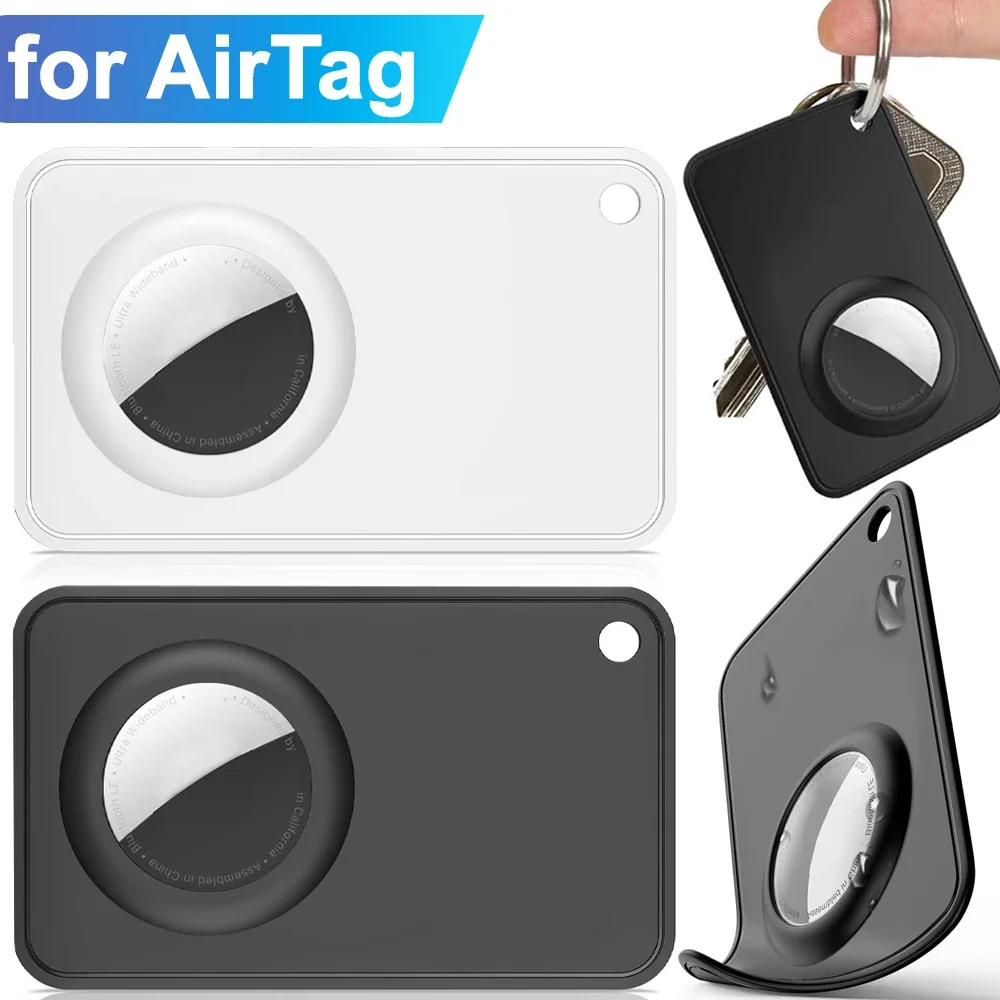 Flexible Card Case for Apple AirTag Credit Card Size Wallet Case Holder for Air Tag Airtags Portable Ultra Thin Protective Cover
Flexible Card Case for Apple AirTag Credit Card Size Wallet Case Holder for Air Tag Airtags Portable Ultra Thin Protective Cover