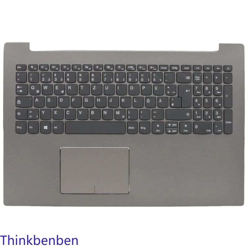 DE German Mineral Gray Keyboard Upper Case Palmrest Shell Cover For Lenovo Ideapad 520 15 15IKB 5CB0N98631
DE German Mineral Gray Keyboard Upper Case Palmrest Shell Cover For Lenovo Ideapad 520 15 15IKB 5CB0N98631