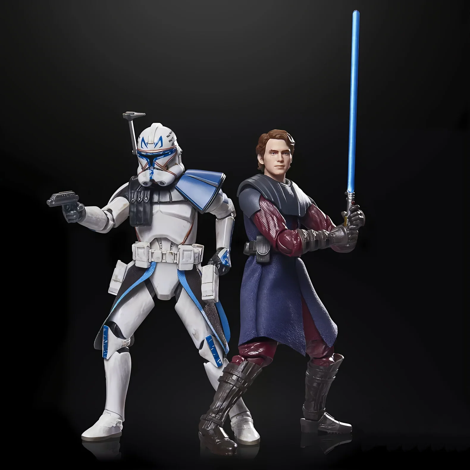 Star Wars The Black Series Clones of The Republic Anakin Skywalker & Clone Captain Rex 6 Inch Action Figure Set 2-Pack Gift
Star Wars The Black Series Clones of The Republic Anakin Skywalker & Clone Captain Rex 6 Inch Action Figure Set 2-Pack Gift