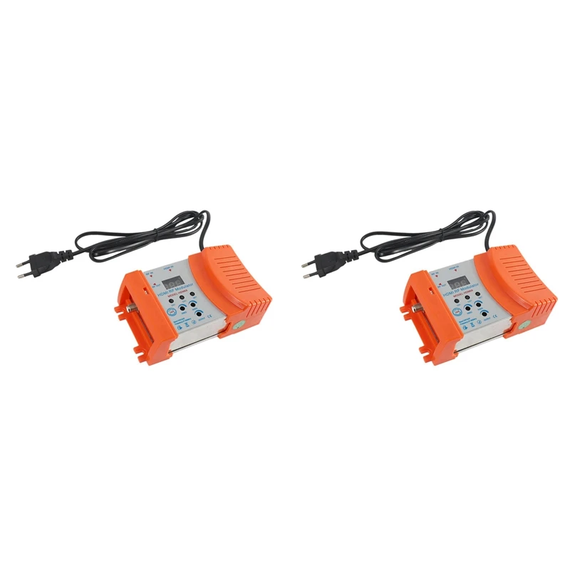 2X новый модулятор HDM68 цифровой радиочастотный модулятор AV в радиочастотный преобразователь VHF UHF PAL/NTSC стандартный портативный модулятор с вилкой европейского стандарта
2X новый модулятор HDM68 цифровой радиочастотный модулятор AV в радиочастотный преобразователь VHF UHF PAL/NTSC стандартный портативный модулятор с вилкой европейского стандарта