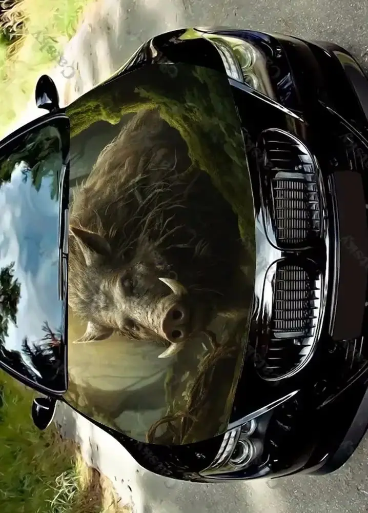 Дикий кабан в лесу, дикая природа, виниловые наклейки на капот автомобиля, виниловая пленка, наклейки на крышку двигателя, наклейка на автомобильные аксессуары
Дикий кабан в лесу, дикая природа, виниловые наклейки на капот автомобиля, виниловая пленка, наклейки на крышку двигателя, наклейка на автомобильные аксессуары