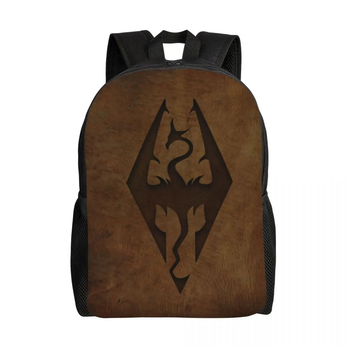 Skyrim Worn Leather Emboss Backpacks for Men Women Waterproof School College Bag Print Bookbags
Skyrim Worn Leather Emboss Backpacks for Men Women Waterproof School College Bag Print Bookbags