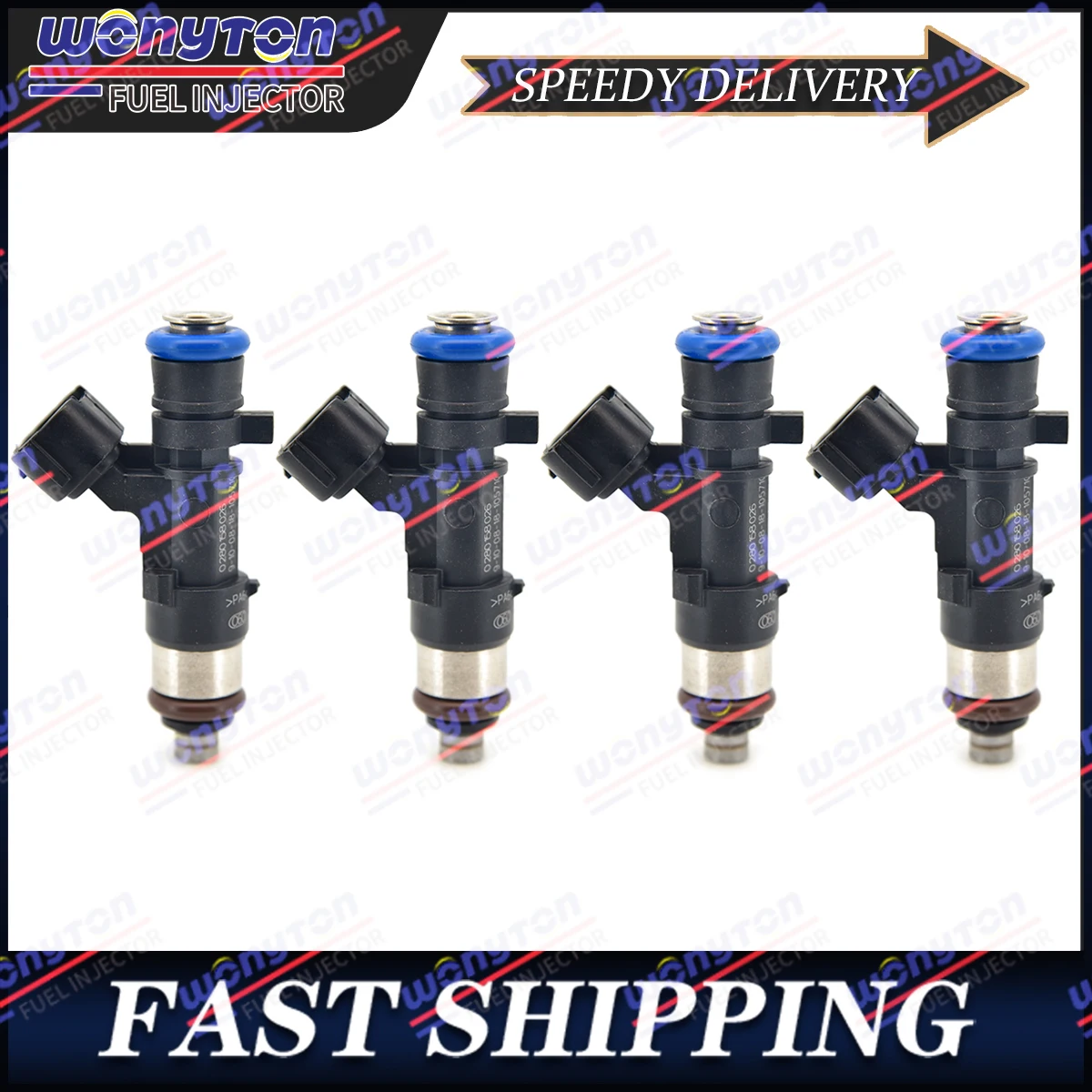 Set(4) Fuel Injector For Volkswagen Beetle 2.0L 2004-2005 06A906031BS 0280158026
Set(4) Fuel Injector For Volkswagen Beetle 2.0L 2004-2005 06A906031BS 0280158026