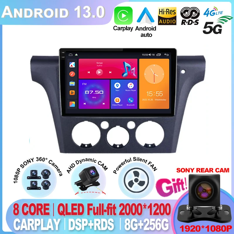 Автомагнитола для Mitsubishi Airtrek Outlander 2001-2005, Android 13, мультимедийный видеоплеер, GPS-навигатор для Carplay No 2 din DVD
Автомагнитола для Mitsubishi Airtrek Outlander 2001-2005, Android 13, мультимедийный видеоплеер, GPS-навигатор для Carplay No 2 din DVD