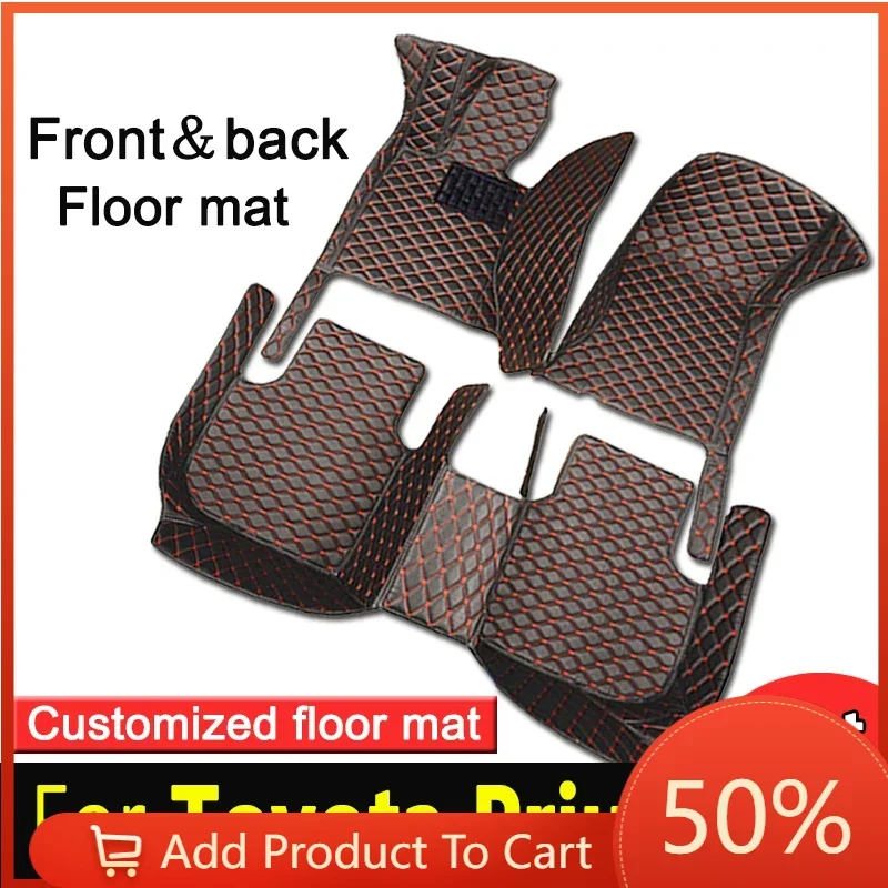 For Toyota Prius 2016 2015 2014 2013 2012 XW30 Car Floor Mats Styling Custom Interior Accessories Leather Carpets Waterproof
For Toyota Prius 2016 2015 2014 2013 2012 XW30 Car Floor Mats Styling Custom Interior Accessories Leather Carpets Waterproof