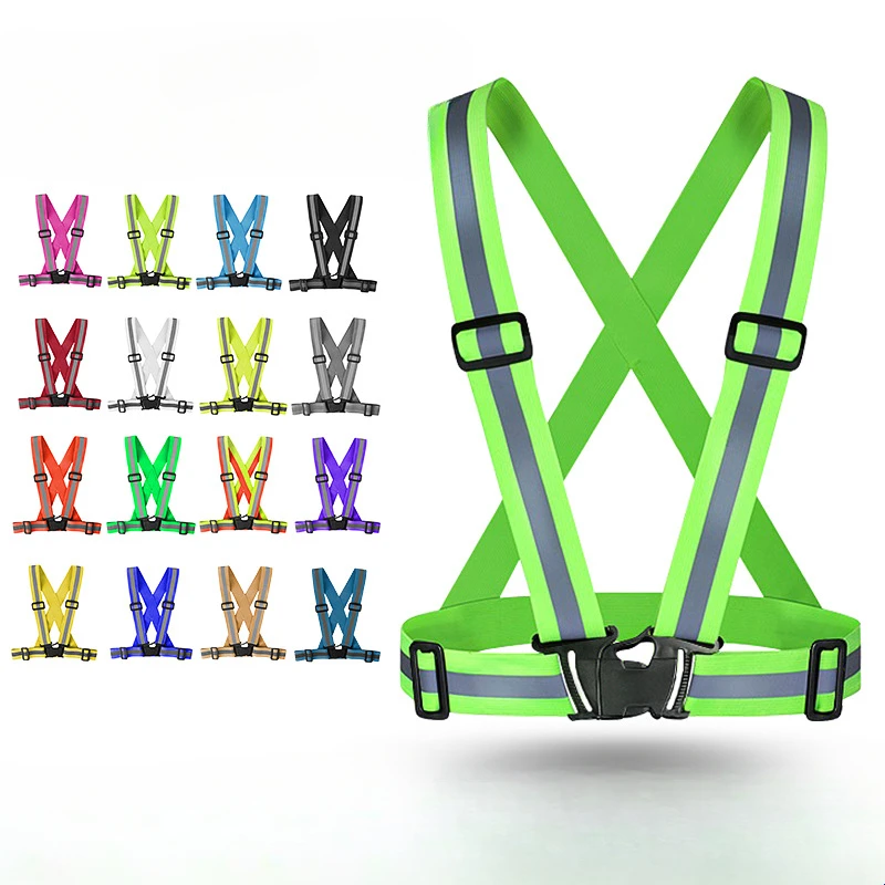 Highlight Reflective Straps Night Running Riding Clothing Vest Adjustable Safety Vest Elastic Band For Adults and Children
Highlight Reflective Straps Night Running Riding Clothing Vest Adjustable Safety Vest Elastic Band For Adults and Children