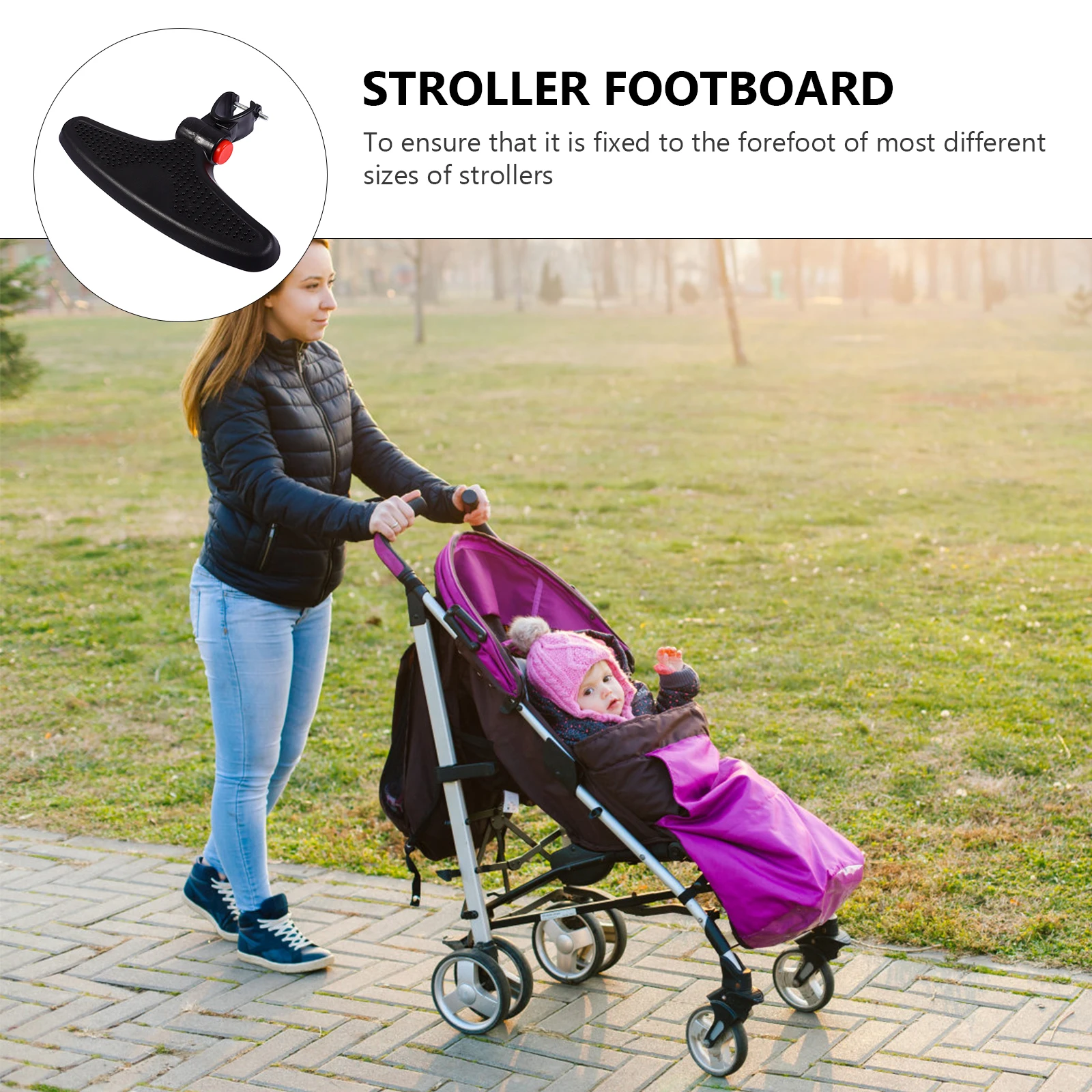2pcs Adjustable Stroller Footrest Baby Cart Footrest Feet Support Seat Pedal Universal Fit Easy Install Remove Suitable Ages
2pcs Adjustable Stroller Footrest Baby Cart Footrest Feet Support Seat Pedal Universal Fit Easy Install Remove Suitable Ages