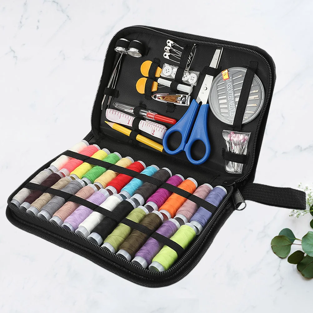 1Set Sewing Needle Kit Practical Portable Thread Tools Storage Bag Small Clothing Repair Craft DIY Supplies Sewing Thread Set
1Set Sewing Needle Kit Practical Portable Thread Tools Storage Bag Small Clothing Repair Craft DIY Supplies Sewing Thread Set