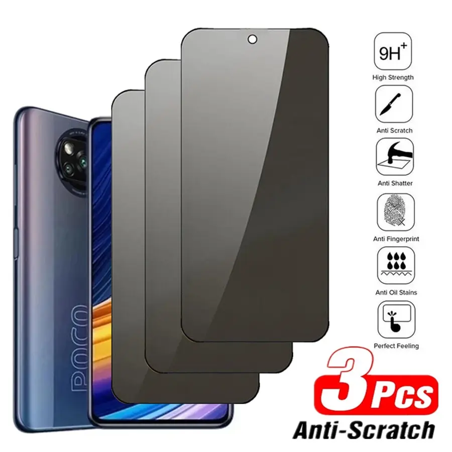 Privacy Glass For Xiaomi Poco X3 NFC X4 GT X5 Pro 5G M5 M4 M3 F4 F3 F2 Redmi 10 9 8 7 9A 9C 9T 10A 10C Anti-Spy Screen Protector
Privacy Glass For Xiaomi Poco X3 NFC X4 GT X5 Pro 5G M5 M4 M3 F4 F3 F2 Redmi 10 9 8 7 9A 9C 9T 10A 10C Anti-Spy Screen Protector