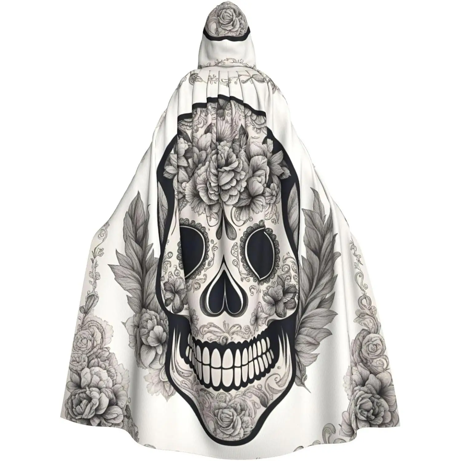 Skull print Cloak, Role Play Costumes, Adult Hooded Cloak, Halloween Christmas Costumes Hoodie Blanket for Travel Office Sofa
Skull print Cloak, Role Play Costumes, Adult Hooded Cloak, Halloween Christmas Costumes Hoodie Blanket for Travel Office Sofa