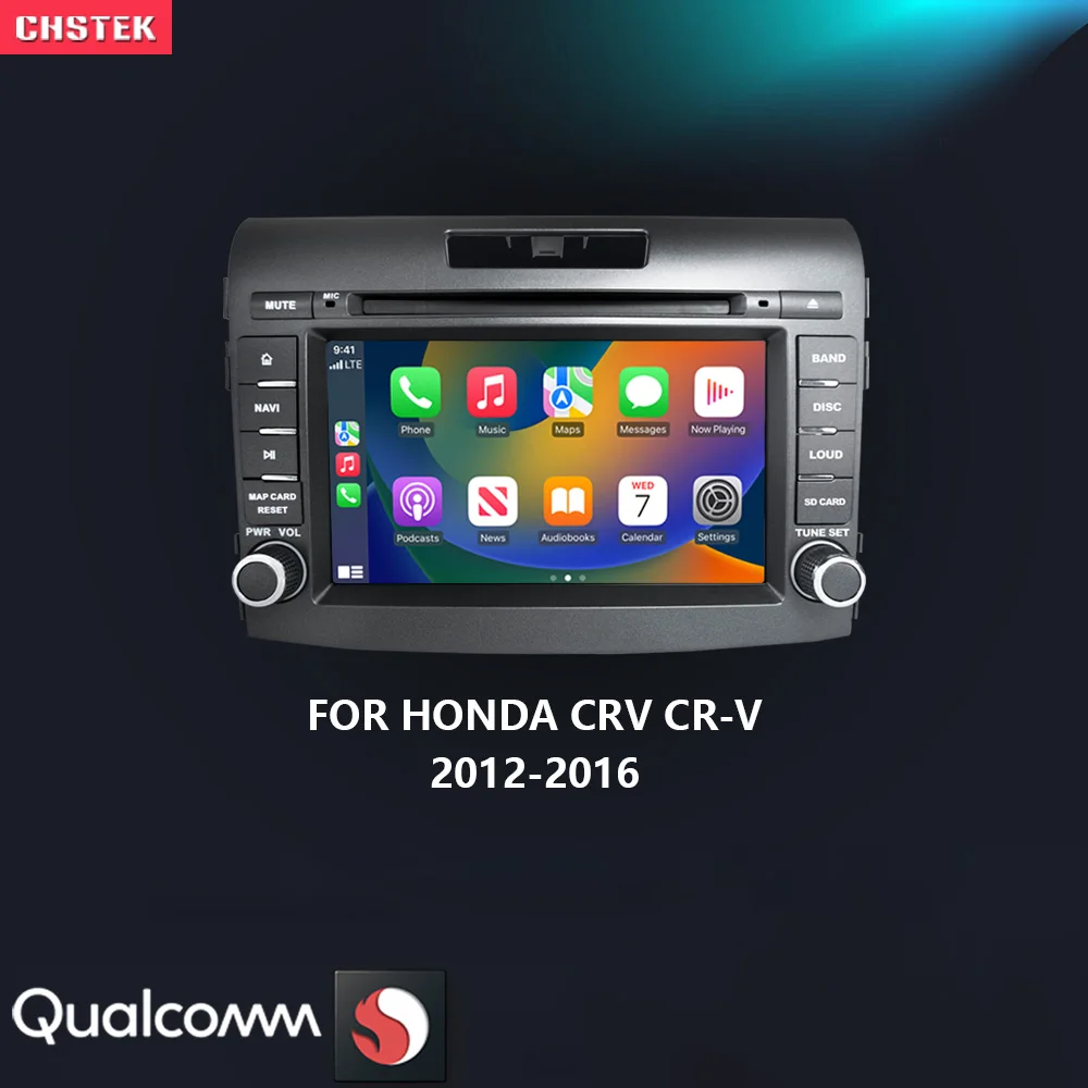 CHSTEK Car Radio Android 13 Carplay For Honda CRV CR-V 4 RM RE 2011-2018 Navigation Bluetooth WIFI 4G DSP Multimedia Automotiva 
CHSTEK Car Radio Android 13 Carplay For Honda CRV CR-V 4 RM RE 2011-2018 Navigation Bluetooth WIFI 4G DSP Multimedia Automotiva