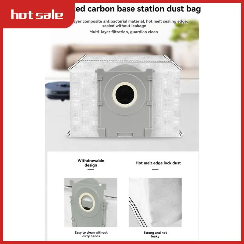 A50M-8PCS Roller Side Brush Hepa Filter Dust Bag Replacement For Ecovacs Deebot T80 Vacuum Cleaner Accessories
A50M-8PCS Roller Side Brush Hepa Filter Dust Bag Replacement For Ecovacs Deebot T80 Vacuum Cleaner Accessories