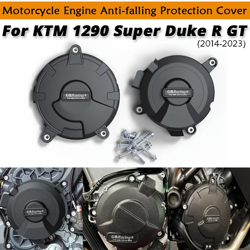 For KTM1290 Super DUKE R / GT 2014-2023 Motorcycle Engine Anti-falling Protection Cover Silp on KTM 1290 Duke -R 
For KTM1290 Super DUKE R / GT 2014-2023 Motorcycle Engine Anti-falling Protection Cover Silp on KTM 1290 Duke -R