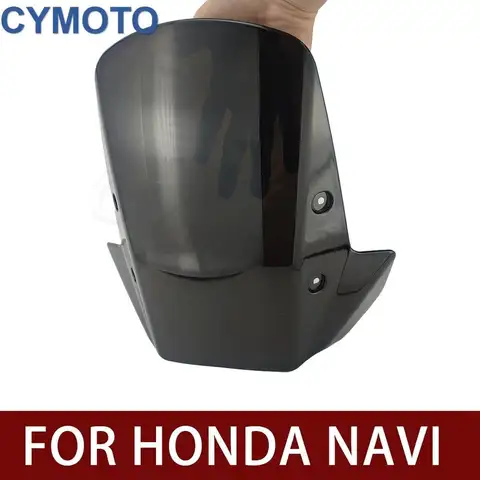 Motorcycle Windscreen Windshield For HONDA NAVI NVA110B 2018-2023 Street Bike 08R70-K74-A00ZA