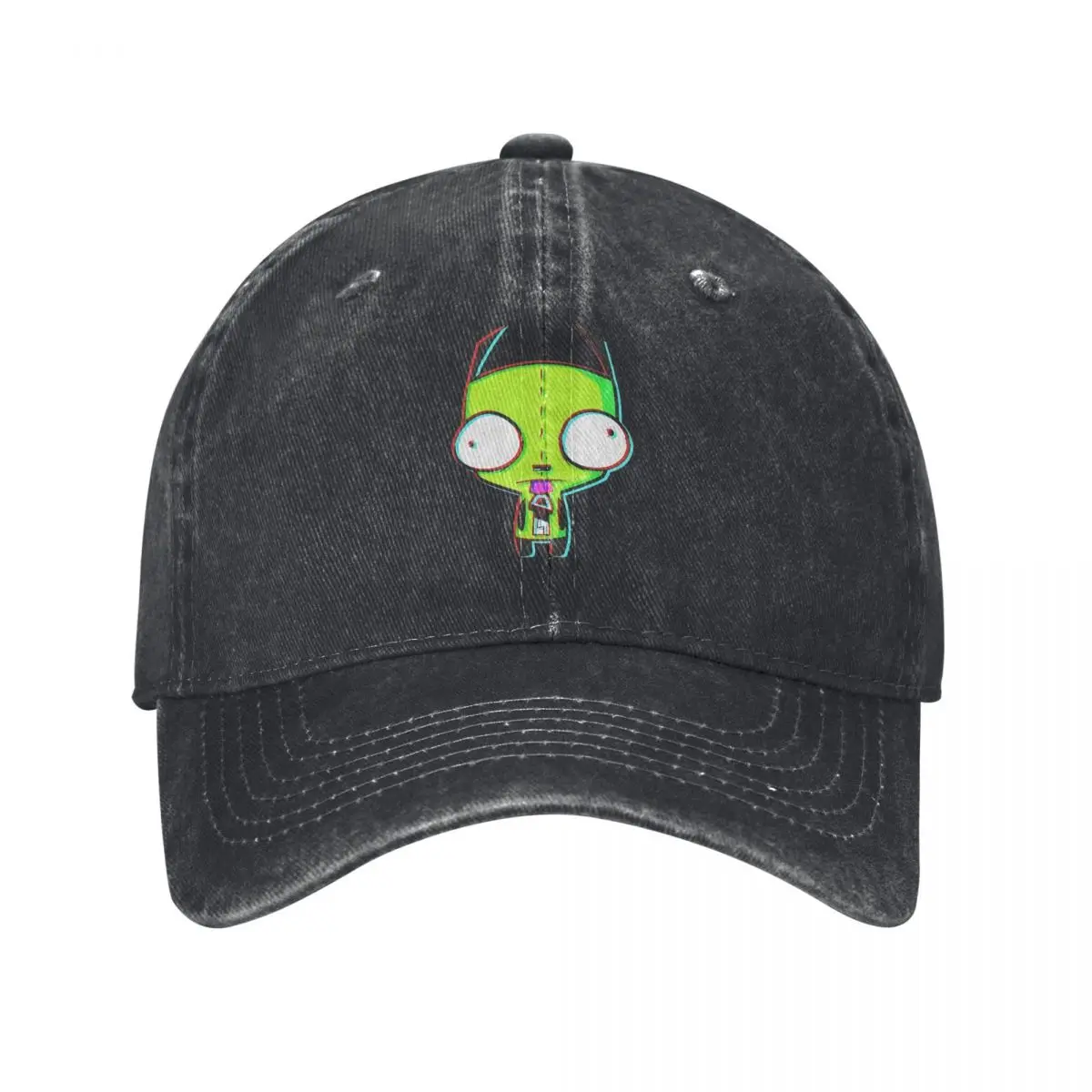Invader Zim, Glitch'd Gir, Vintage denim Hat Durable for All Seasons Summer Hat Women's Baseball Cap
Invader Zim, Glitch'd Gir, Vintage denim Hat Durable for All Seasons Summer Hat Women's Baseball Cap