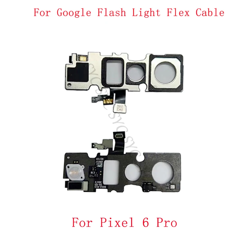 Back Rear Camera Flash Light Sensor Flex Cable For Google Pixel 6 Pro Flashlight with Microphone Small Plate Repair Parts
Back Rear Camera Flash Light Sensor Flex Cable For Google Pixel 6 Pro Flashlight with Microphone Small Plate Repair Parts
