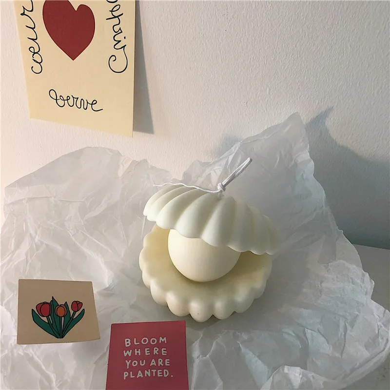 Pearl Shell Silicone Candle Mould 3D Aromatherapy Shell Soap Candle Silicone Mould Baking Handcraft Mould
Pearl Shell Silicone Candle Mould 3D Aromatherapy Shell Soap Candle Silicone Mould Baking Handcraft Mould