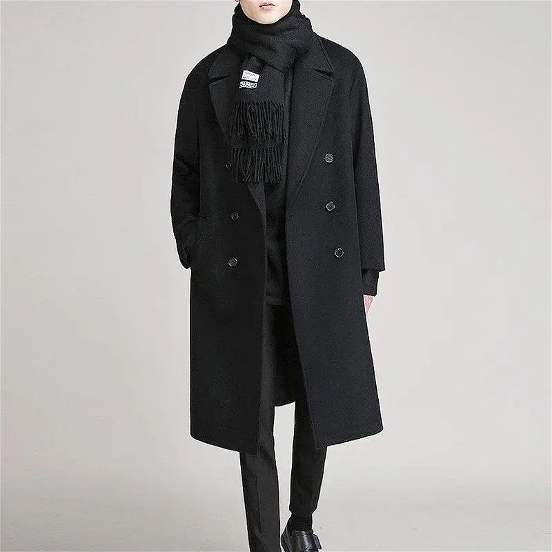 New Arrival Thickened Woolen Coat Knee-Length Midi Fashion Urban Style Children's Clothing PU Material Double-Breasted Button
New Arrival Thickened Woolen Coat Knee-Length Midi Fashion Urban Style Children's Clothing PU Material Double-Breasted Button