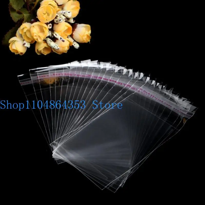 652F 100Pcs Clear Resealable Cellophane Bags Perfect for Storing Treats Candles Soap Great for Small Businesses and Bakeries
652F 100Pcs Clear Resealable Cellophane Bags Perfect for Storing Treats Candles Soap Great for Small Businesses and Bakeries