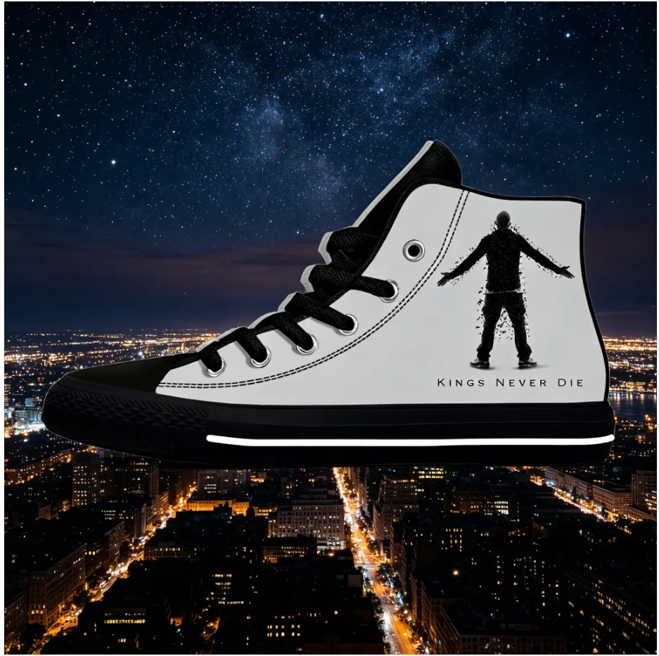 Eminem Rap Singer Custom High Top Casual Shoes Breathable Mesh Upper Lightweight Unisex Indoor Outdoor Shoes
Eminem Rap Singer Custom High Top Casual Shoes Breathable Mesh Upper Lightweight Unisex Indoor Outdoor Shoes