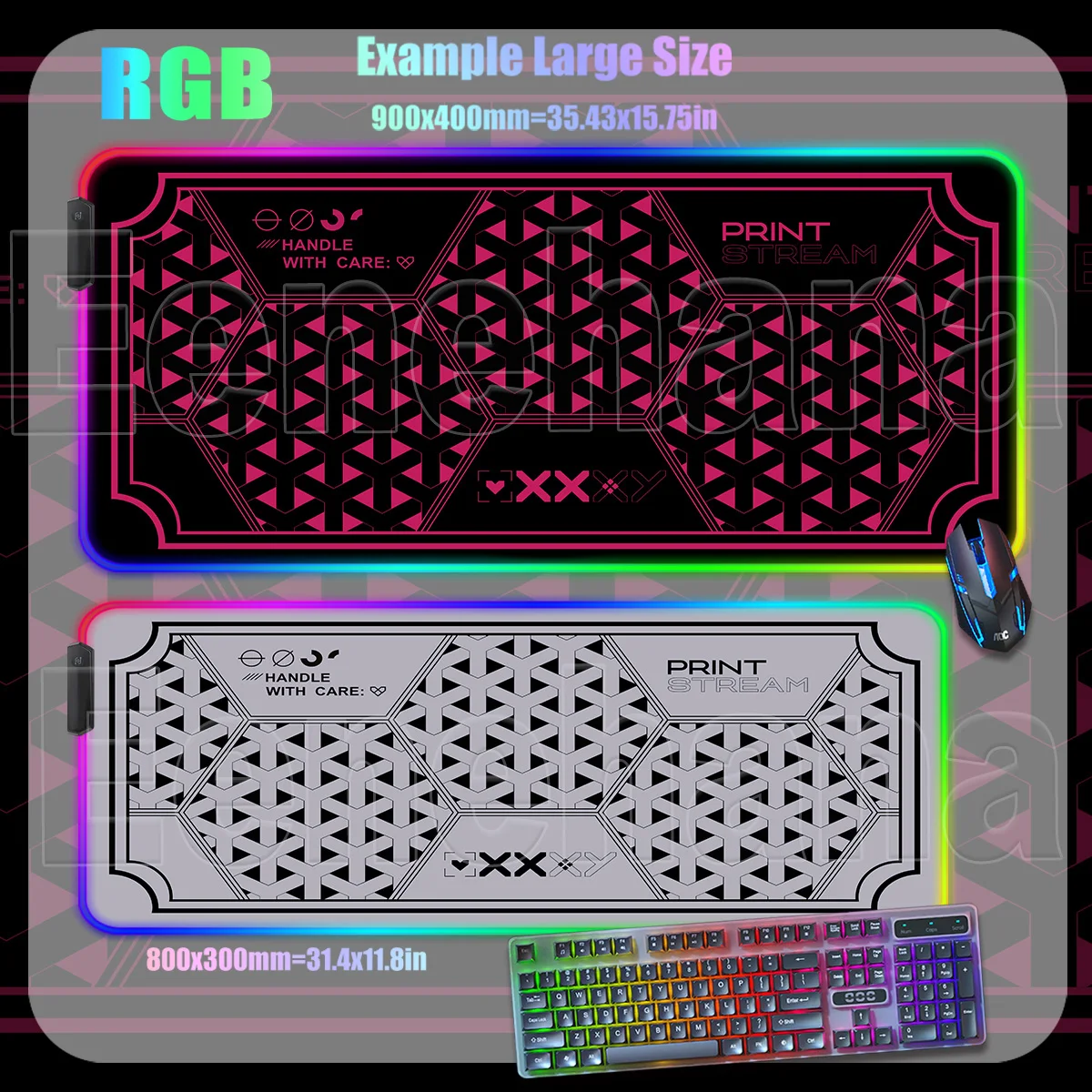 RGB CS GO Gamer Fashion Mouse Pad Office HD Black Hexagon Desk Mats PC Gaming Computer Luminescence XXL Setup Gaming Decoration
RGB CS GO Gamer Fashion Mouse Pad Office HD Black Hexagon Desk Mats PC Gaming Computer Luminescence XXL Setup Gaming Decoration