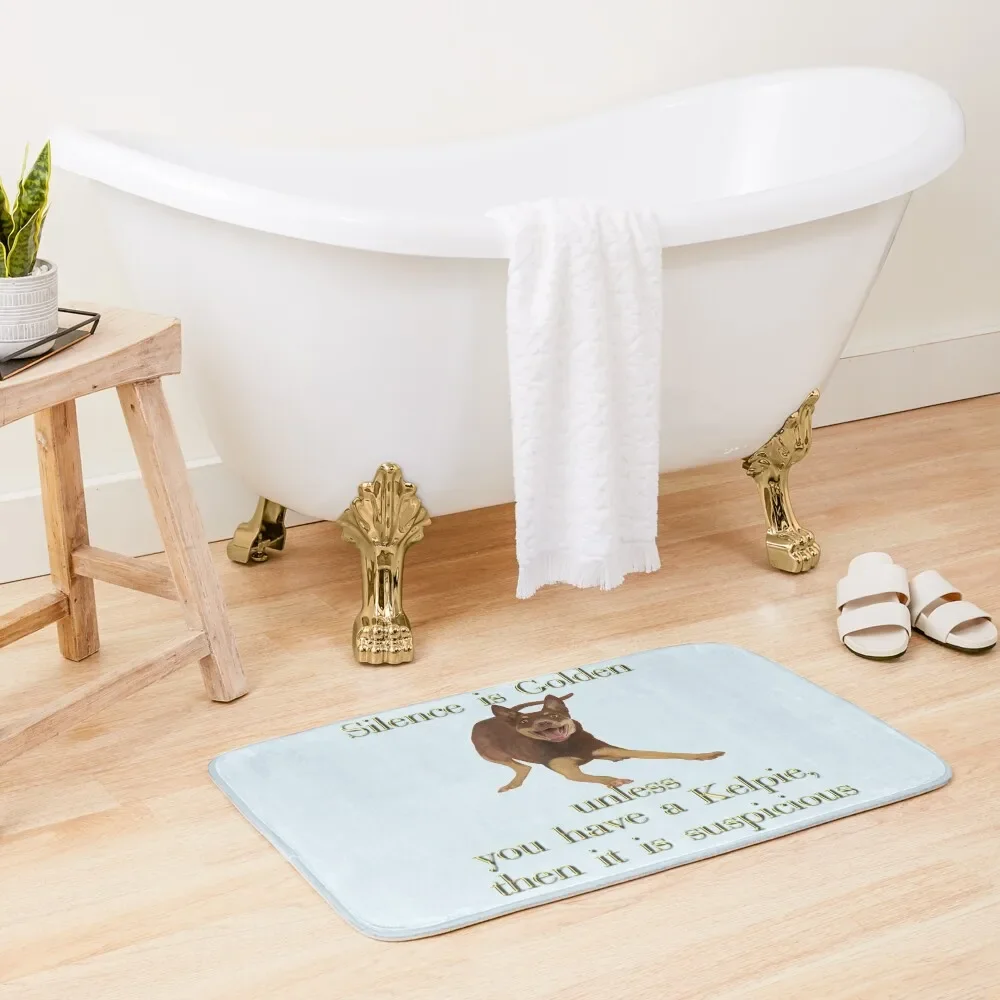 Silence is golden unless you have a Kelpie Bath Mat Bathroom Use Rug Bathroom Bathroom Shower Carpet For Shower Mat
Silence is golden unless you have a Kelpie Bath Mat Bathroom Use Rug Bathroom Bathroom Shower Carpet For Shower Mat