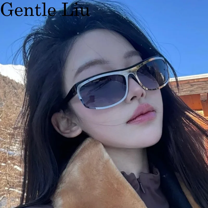 Oversized Rectangle Sunglasses Women Men 2024 Luxury Brand Shield Sun Glasses For Ladies Punk Eyewear Fashion Windproof Goggles
Oversized Rectangle Sunglasses Women Men 2024 Luxury Brand Shield Sun Glasses For Ladies Punk Eyewear Fashion Windproof Goggles
