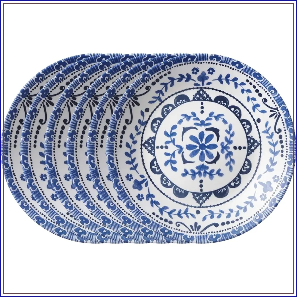 6-Piece Appetizer Plates Set - Triple Layer Glass, Chip Resistant, Lightweight Round Plates for Snacks
6-Piece Appetizer Plates Set - Triple Layer Glass, Chip Resistant, Lightweight Round Plates for Snacks