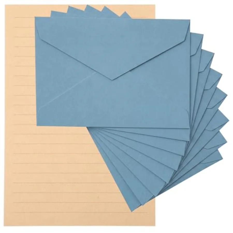 Letter Paper and Envelopes Set, Best Paper and Elegant 4x6 Envelopes, 24PCS Writing Sheets + 12PCS 4x6 Envelope for Love Letter
Letter Paper and Envelopes Set, Best Paper and Elegant 4x6 Envelopes, 24PCS Writing Sheets + 12PCS 4x6 Envelope for Love Letter