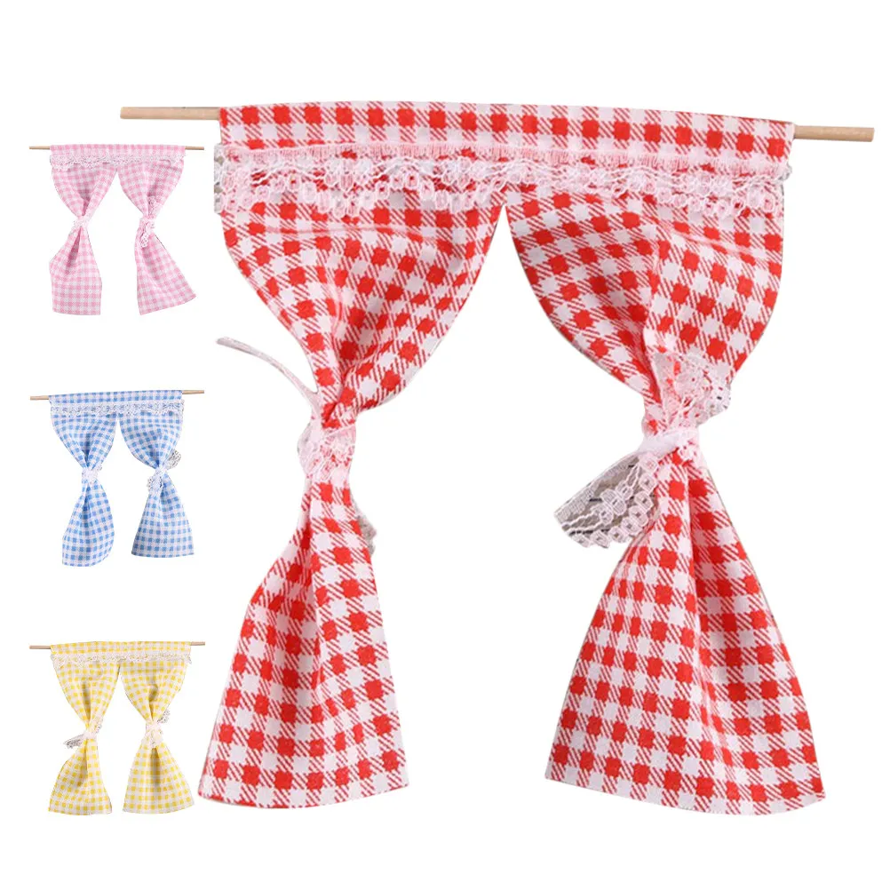 4Pcs Miniature Curtains Tiny Window Drapes Set Elegant Fabric for DIY Dollhouse Accessories Miniature Furniture
4Pcs Miniature Curtains Tiny Window Drapes Set Elegant Fabric for DIY Dollhouse Accessories Miniature Furniture