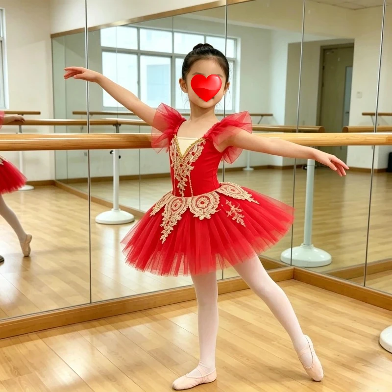 Girls Ballet Tutu Dress Comfortable Lace Tulle Vestido Tutu Ballet Kids Dancewear Dance Wear for Children's Day Show Dancewear
Girls Ballet Tutu Dress Comfortable Lace Tulle Vestido Tutu Ballet Kids Dancewear Dance Wear for Children's Day Show Dancewear