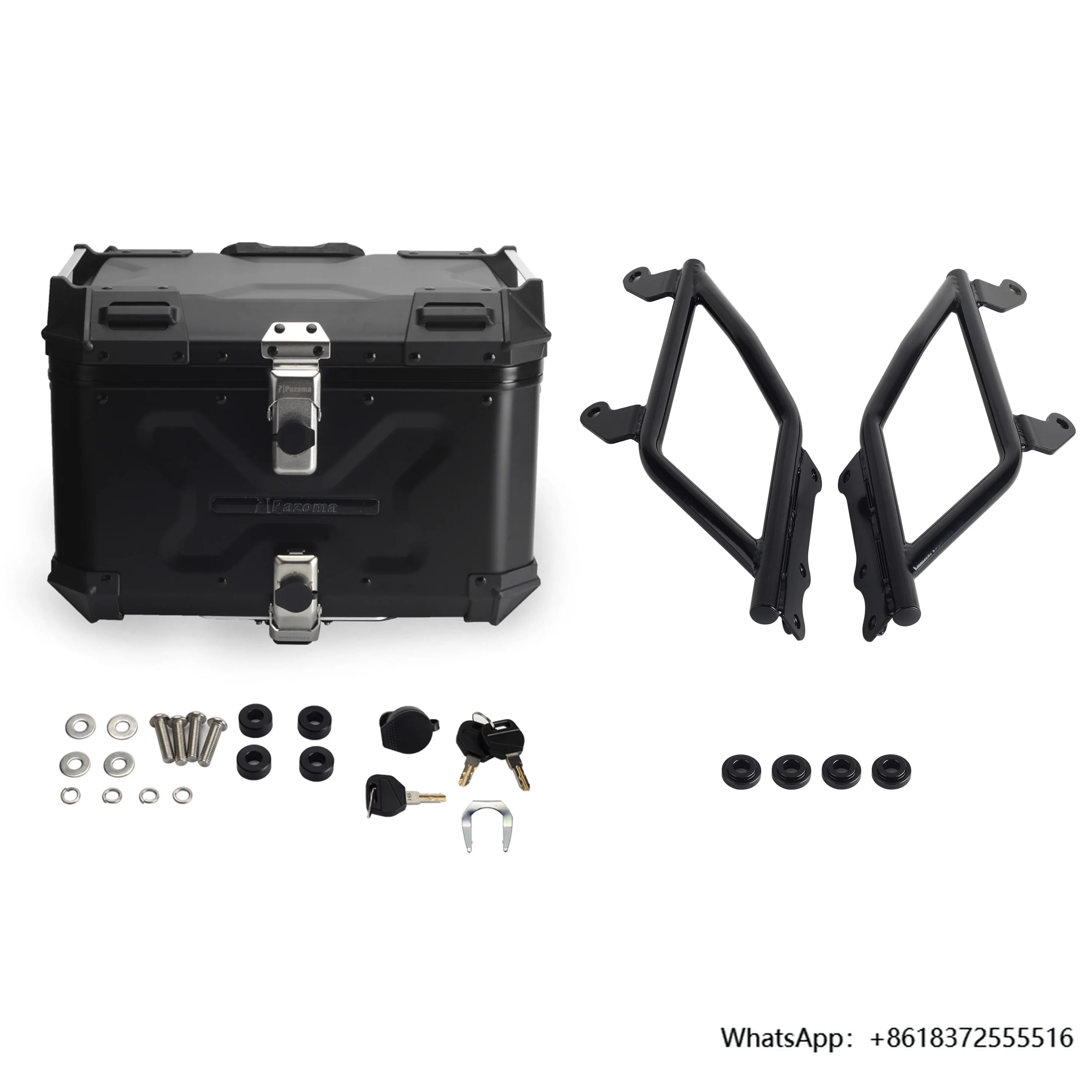 High Quality Motorcycle Rear Tail Rack+Rear Tail Box Iron Aluminum Accessories 304 Stainless Steel Material Fit for Harley Model
High Quality Motorcycle Rear Tail Rack+Rear Tail Box Iron Aluminum Accessories 304 Stainless Steel Material Fit for Harley Model