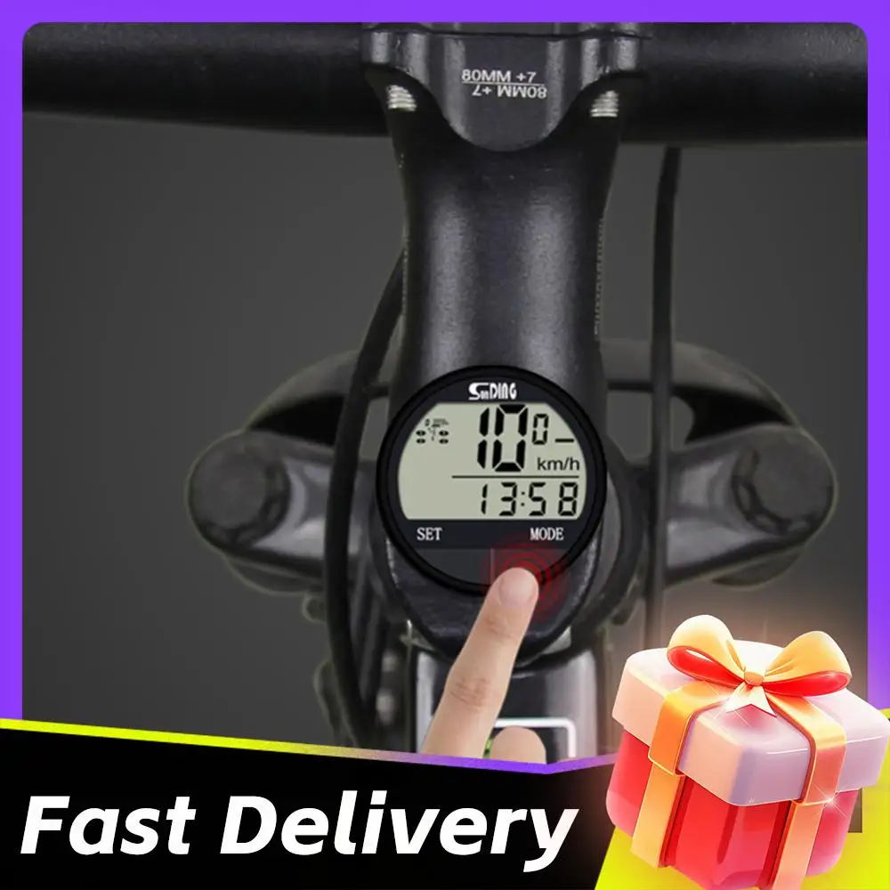 Bike Computer Bicycle Waterproof Speedometer and Odometer Stopwatch Cycle Bike Computer with LED Display Bike Accessories
Bike Computer Bicycle Waterproof Speedometer and Odometer Stopwatch Cycle Bike Computer with LED Display Bike Accessories