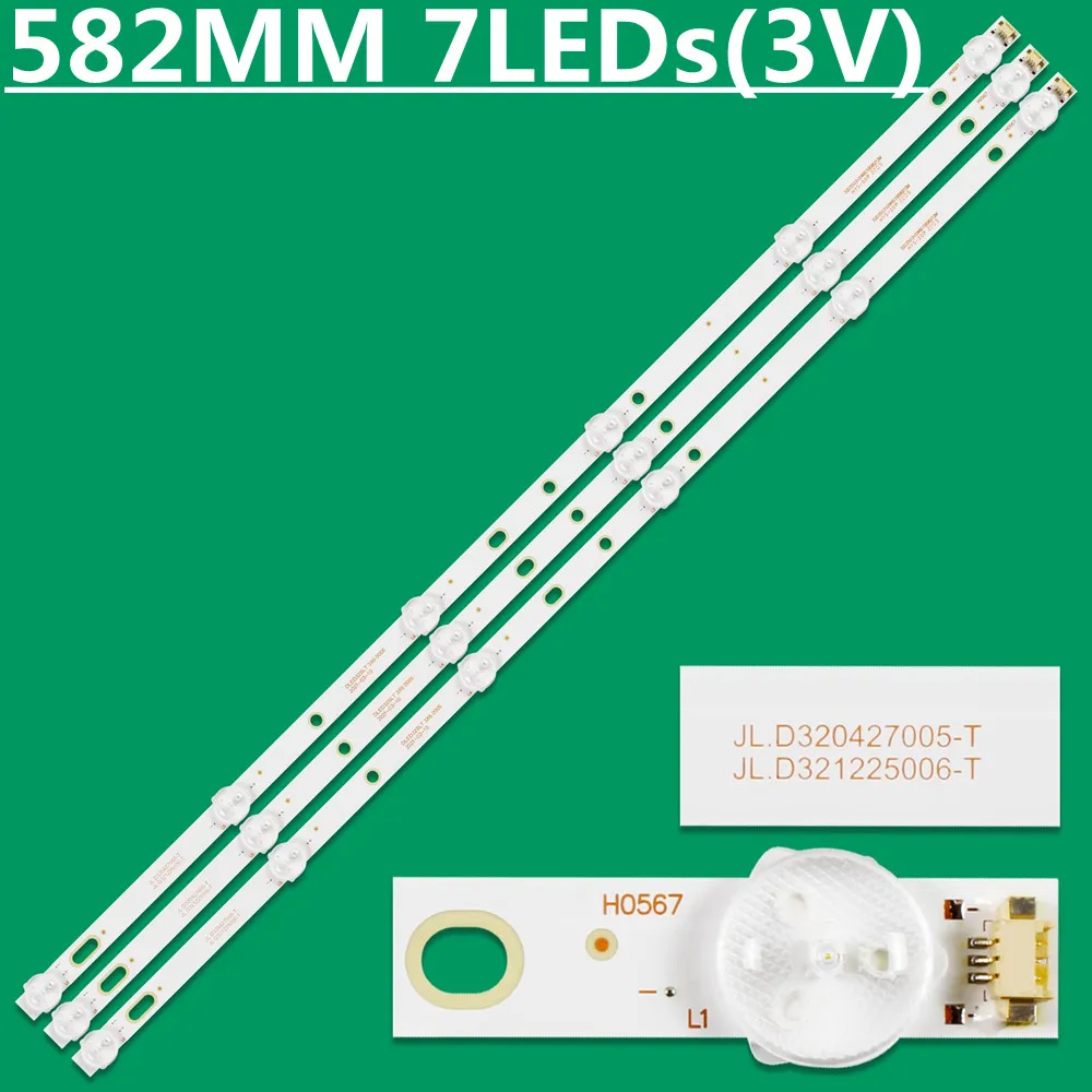30PCS LED Strip JL.D321225006-T JL.D320427005-T DLED32SLT 3X6 For 32LE12S 32EALJ ZN-32ZS06B 3268HLK-LED HV320WHB-N80
30PCS LED Strip JL.D321225006-T JL.D320427005-T DLED32SLT 3X6 For 32LE12S 32EALJ ZN-32ZS06B 3268HLK-LED HV320WHB-N80
