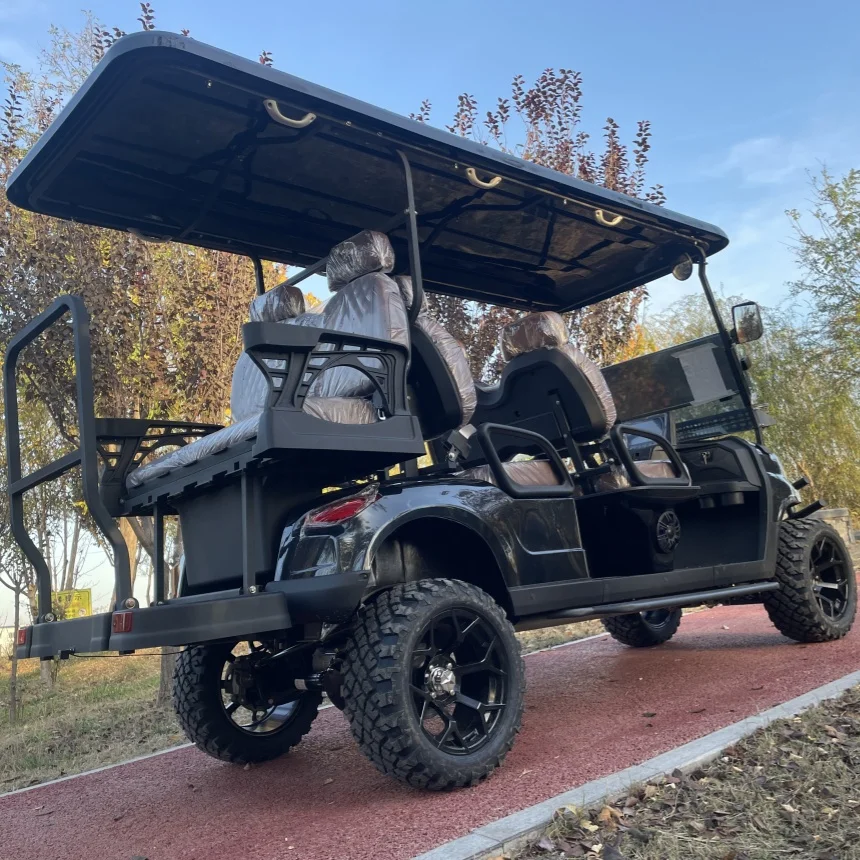 2026 New Factory High Quality 2 4 6 8 Person Off-Road 48V/60/72V Electric Golf Cart Bumper And Front Basket Seat With Headrest
2026 New Factory High Quality 2 4 6 8 Person Off-Road 48V/60/72V Electric Golf Cart Bumper And Front Basket Seat With Headrest