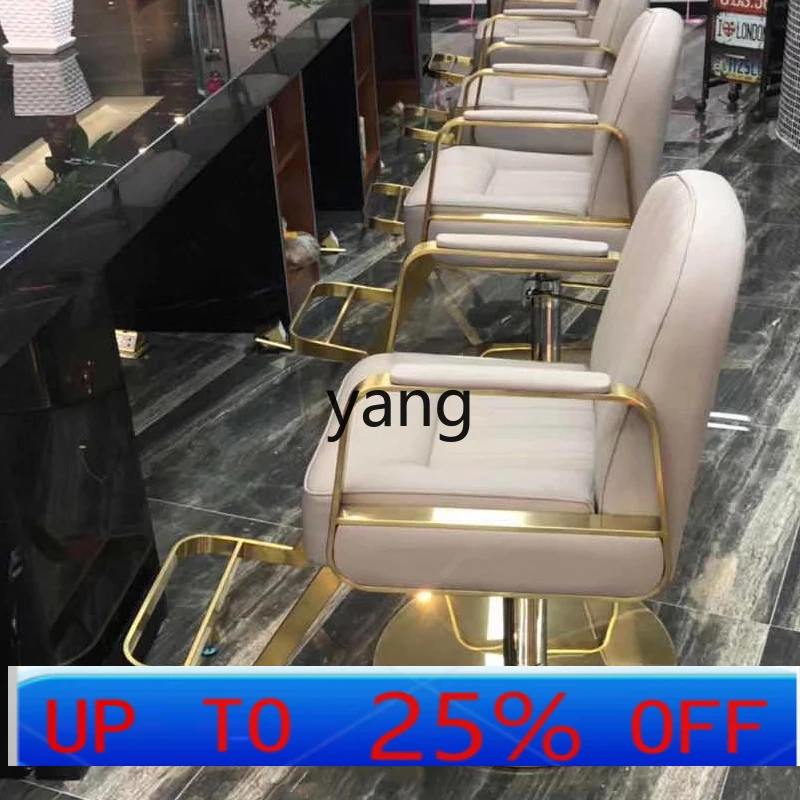 LTT hair salon special simple stainless steel armrest European lift hair chair stool
LTT hair salon special simple stainless steel armrest European lift hair chair stool