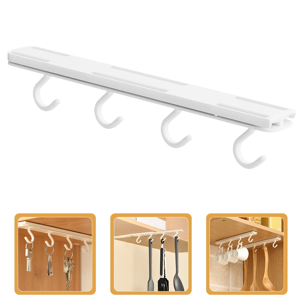 Slide Mug Hooks No Punching Cup Holder White Kitchen Hanger Under Cabinet Rack Space-saving Organizer Hanging Mugs Utensil
Slide Mug Hooks No Punching Cup Holder White Kitchen Hanger Under Cabinet Rack Space-saving Organizer Hanging Mugs Utensil