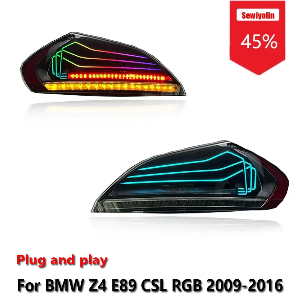 Sewiyolin автомобильные светодиодные задние фонари в сборе для BMW Z4 E89 CSL RGB 2009-2016 авто противотуманные DRL тормозные указатели поворота Plug and Play
Sewiyolin автомобильные светодиодные задние фонари в сборе для BMW Z4 E89 CSL RGB 2009-2016 авто противотуманные DRL тормозные указатели поворота Plug and Play
