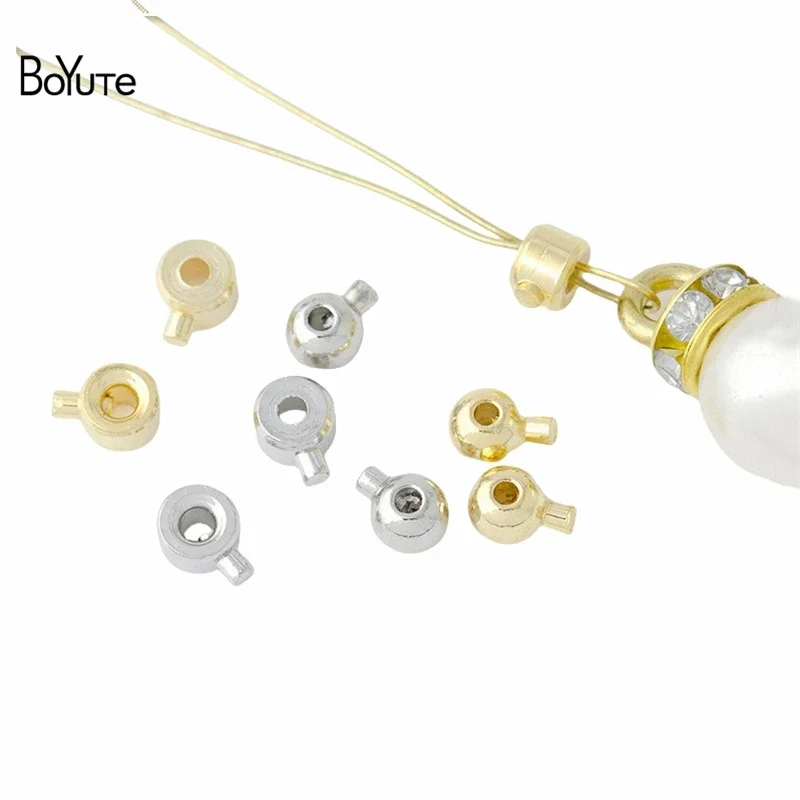 BoYuTe (100 Pieces/Lot) Metal Brass Positioning Beads for Bracelet Necklace DIY Jewelry Accessories Handmade Materials
BoYuTe (100 Pieces/Lot) Metal Brass Positioning Beads for Bracelet Necklace DIY Jewelry Accessories Handmade Materials
